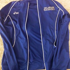 Hooded Delaware Track and Field Jacket